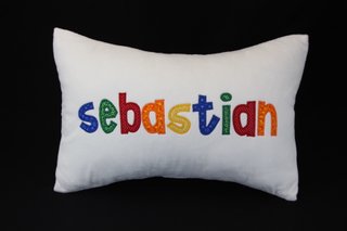 White pillow sebastian