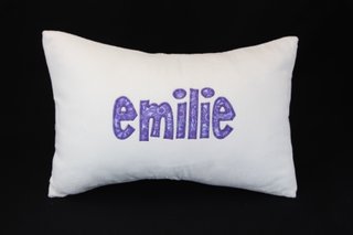 White pillow emilie