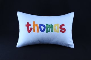 light blue pillow thomas