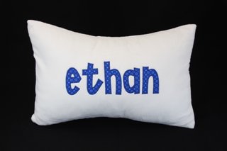 White pillow ethan