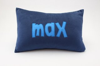 Navy pillow max
