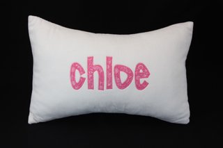 White pillow chloe