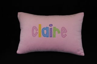 Pink pillow claire